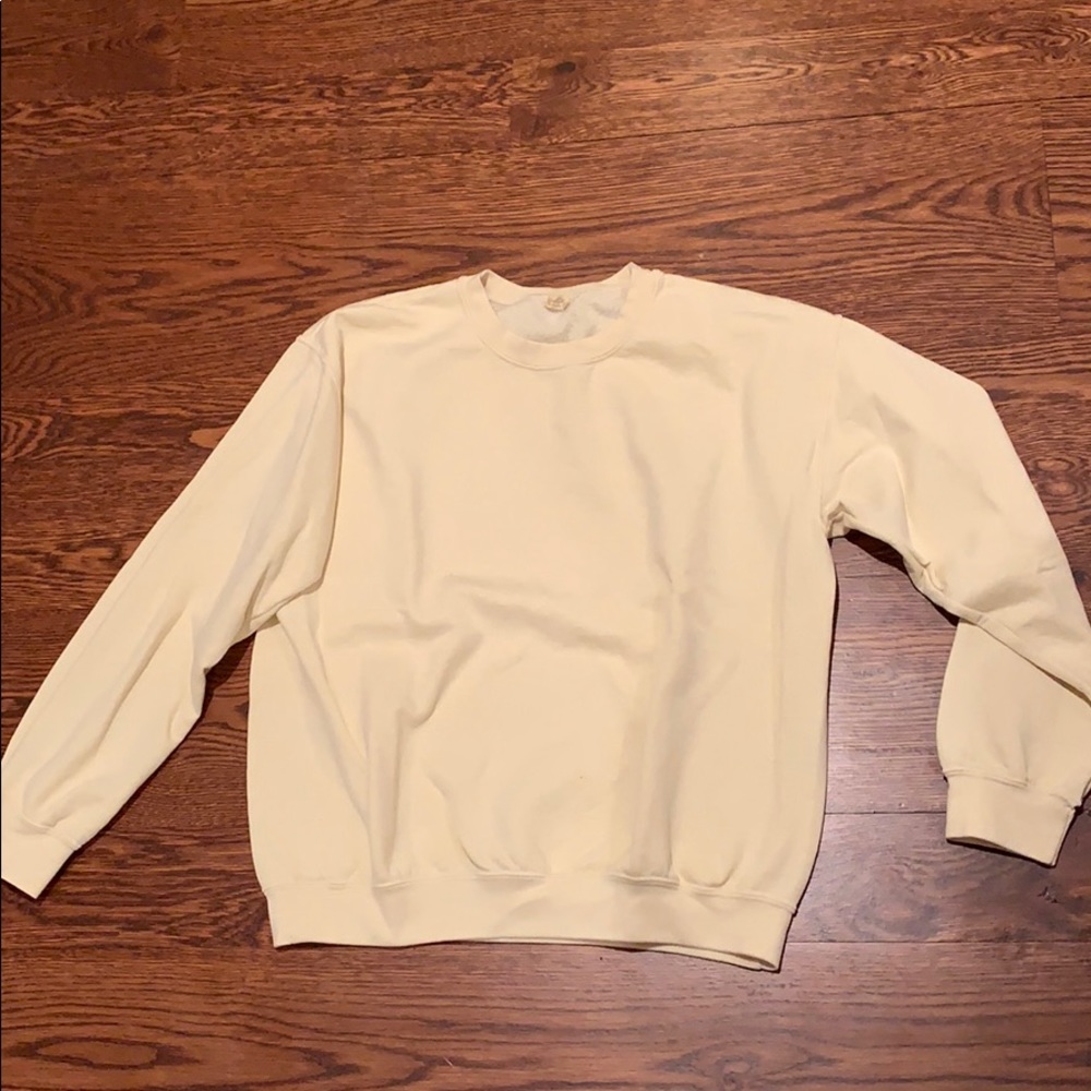 Crew neck sweatshirt